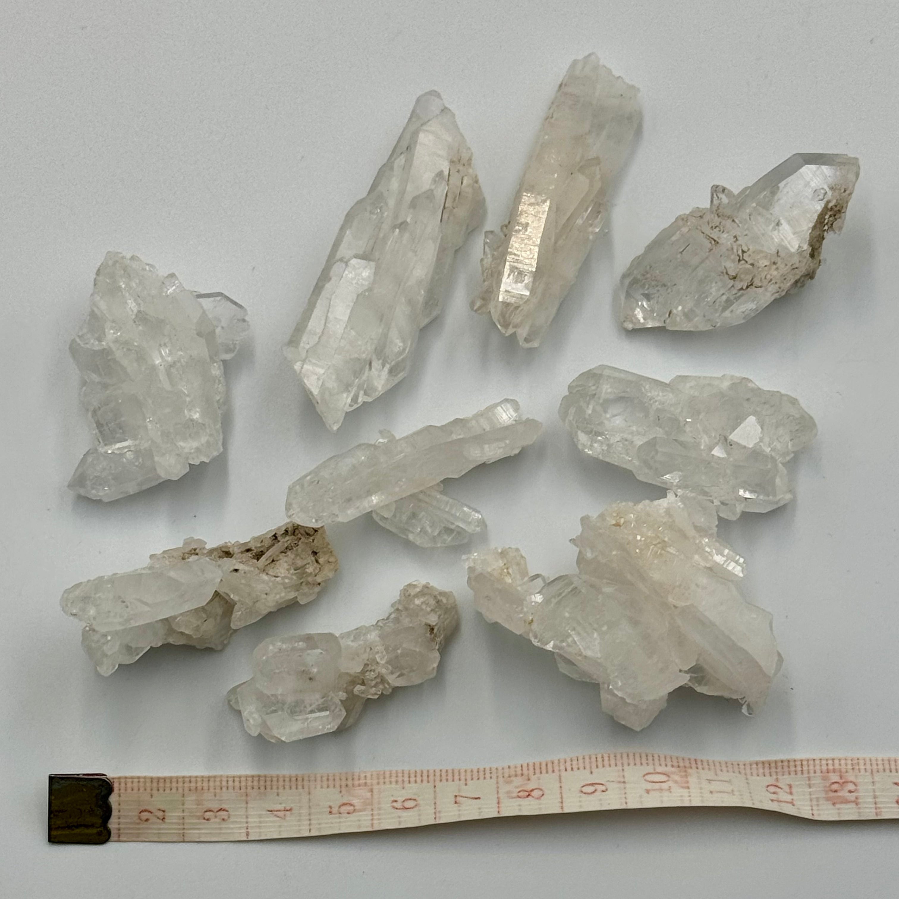 Lot 9 quartz à âme