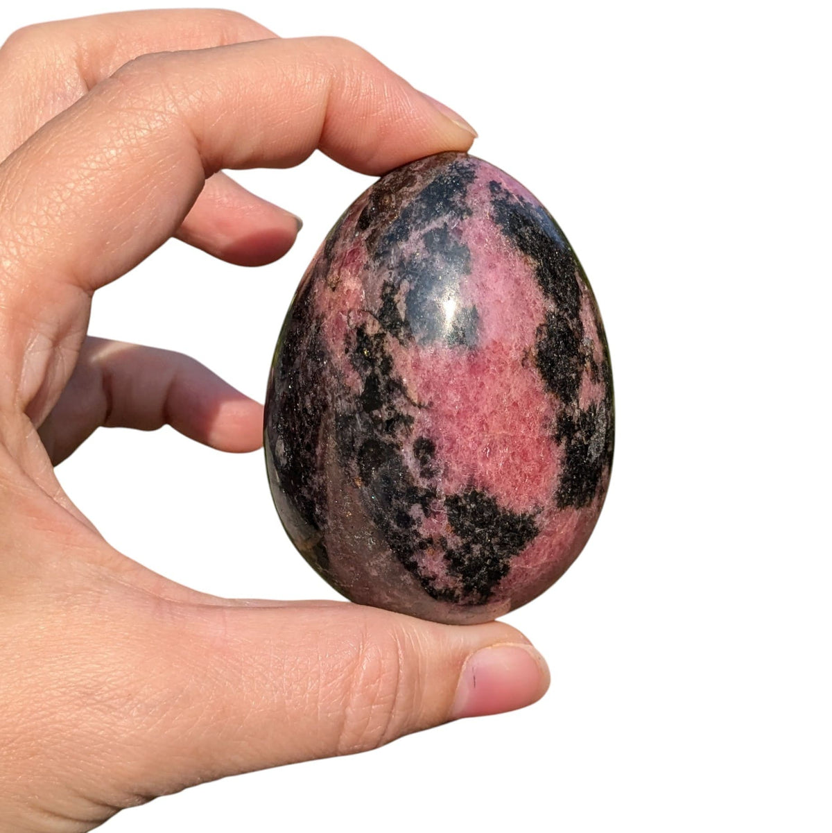 Oeuf rhodonite