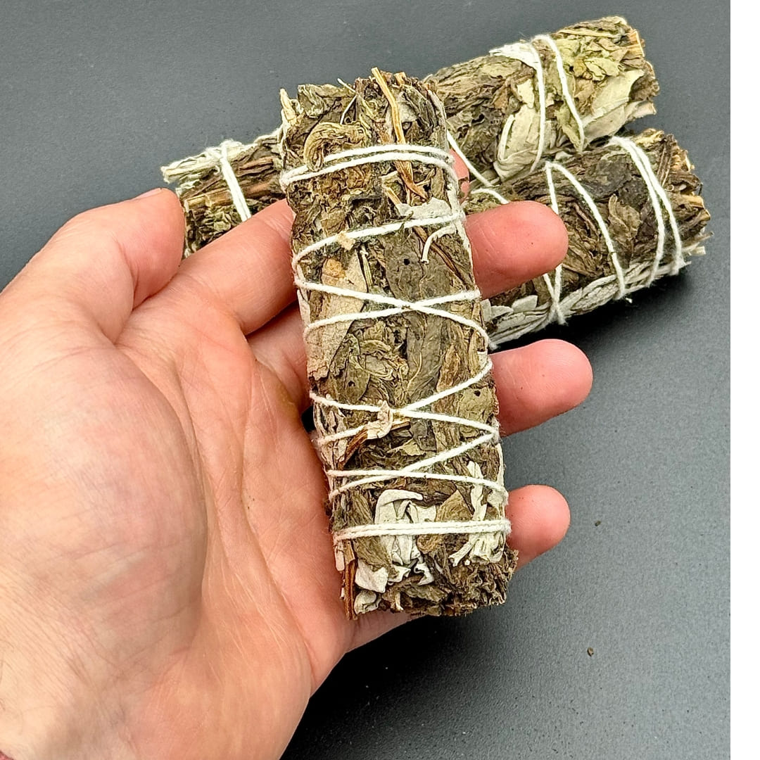 Bâton de Sauge & Menthe USA : Clarté Mentale & Énergie