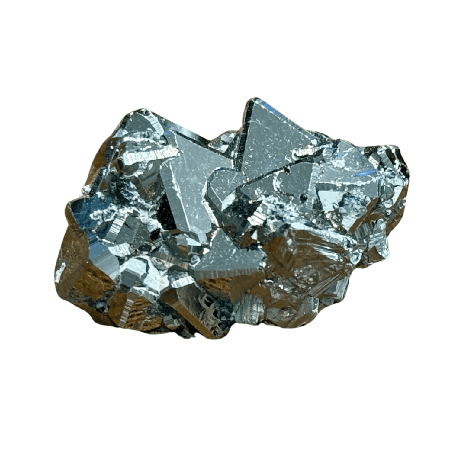 Pyrite octahedre du Pérou Huanzala