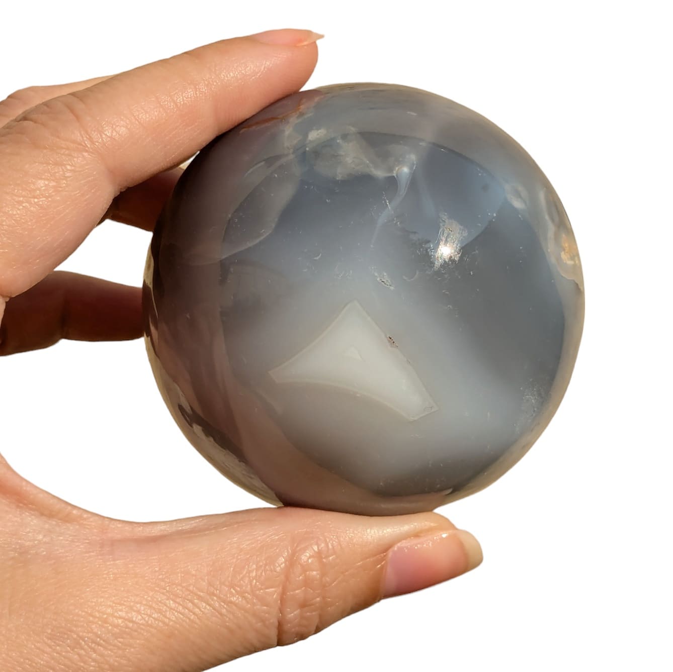 Sphere pierre agate N°13