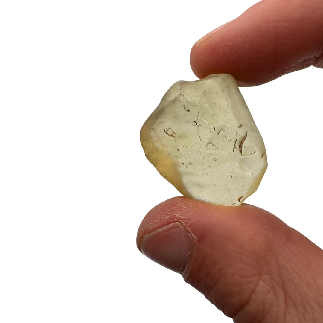 Verre Libyque 8.36g - Tektite d'Or du Sahara (Pièce Unique)