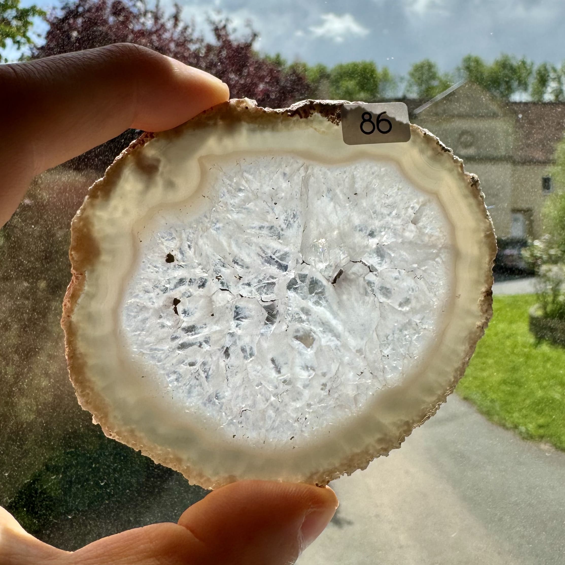 Tranche agate