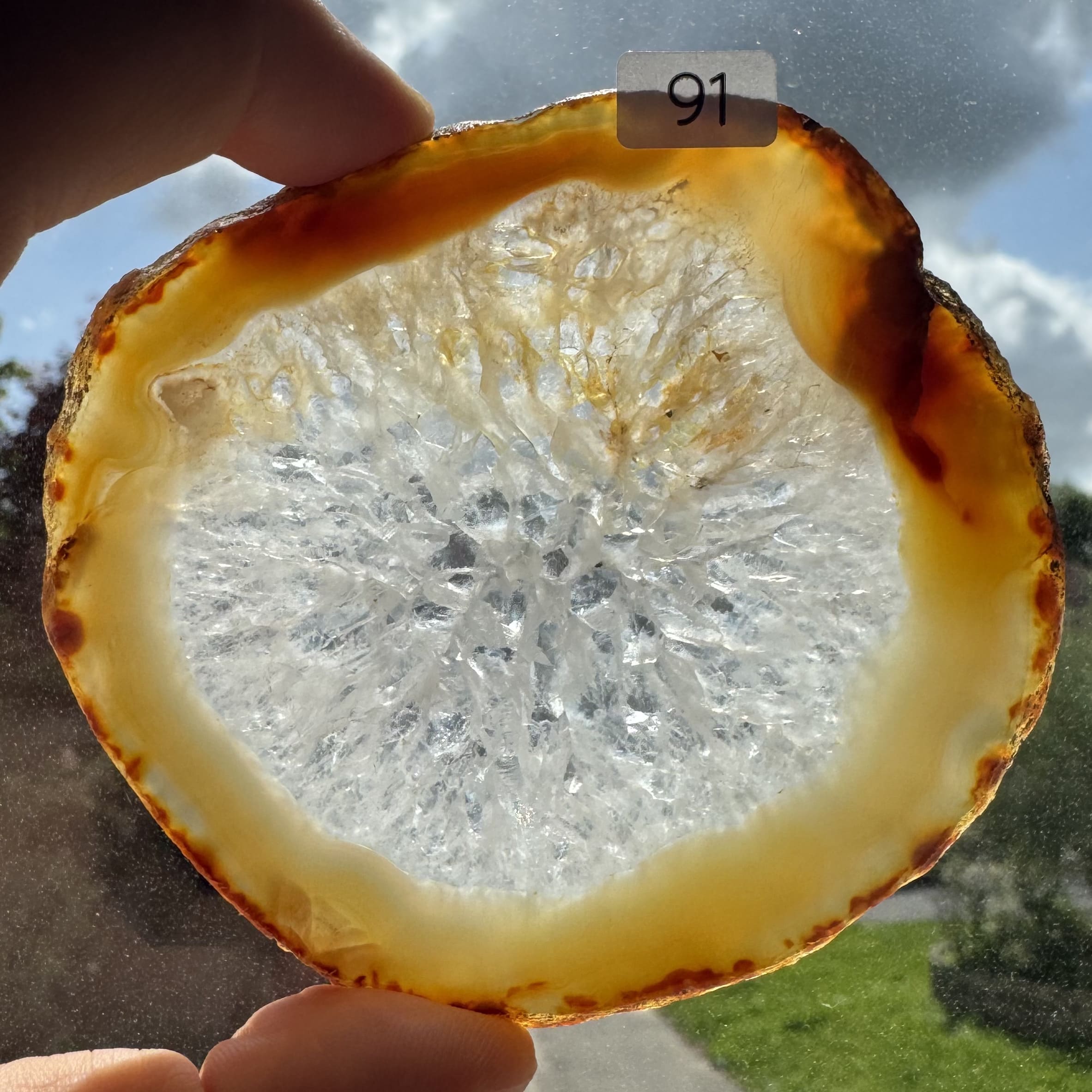 Tranche agate