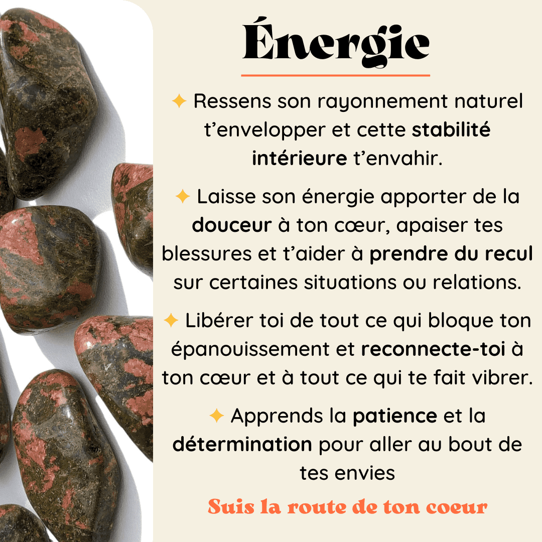 Sphère unakite