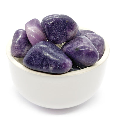 Pierre Roulée Lépidolite – Apaisement et Harmonie Émotionnelle