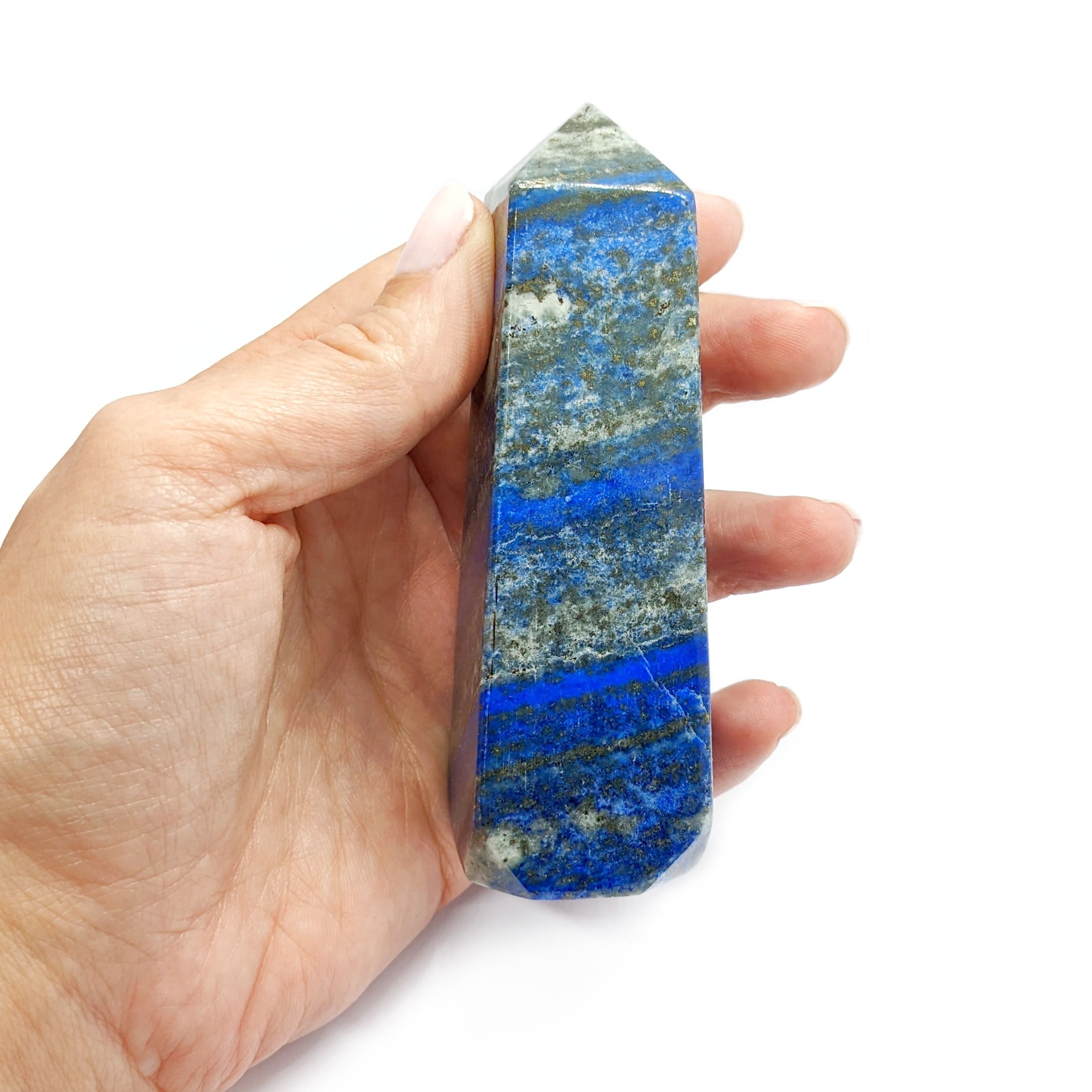 lapis lazuli forme pointe