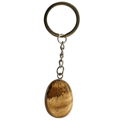 Porte clé jaspe paysage