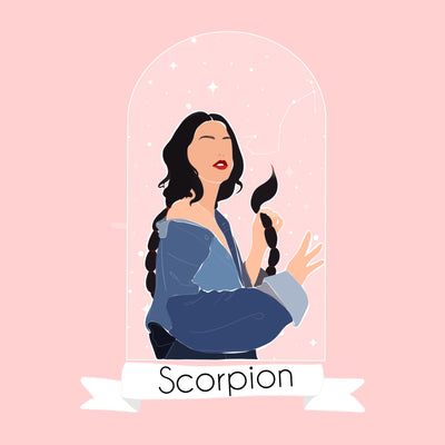 Kit astrologie - lithothérapie pierre pour le signe du Scorpion
