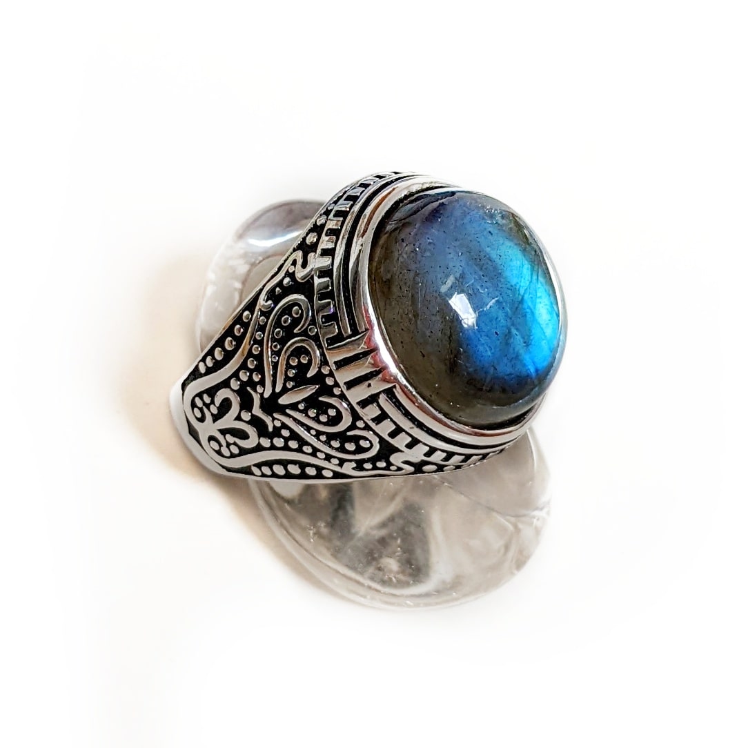 Bague pierre homme hot sale