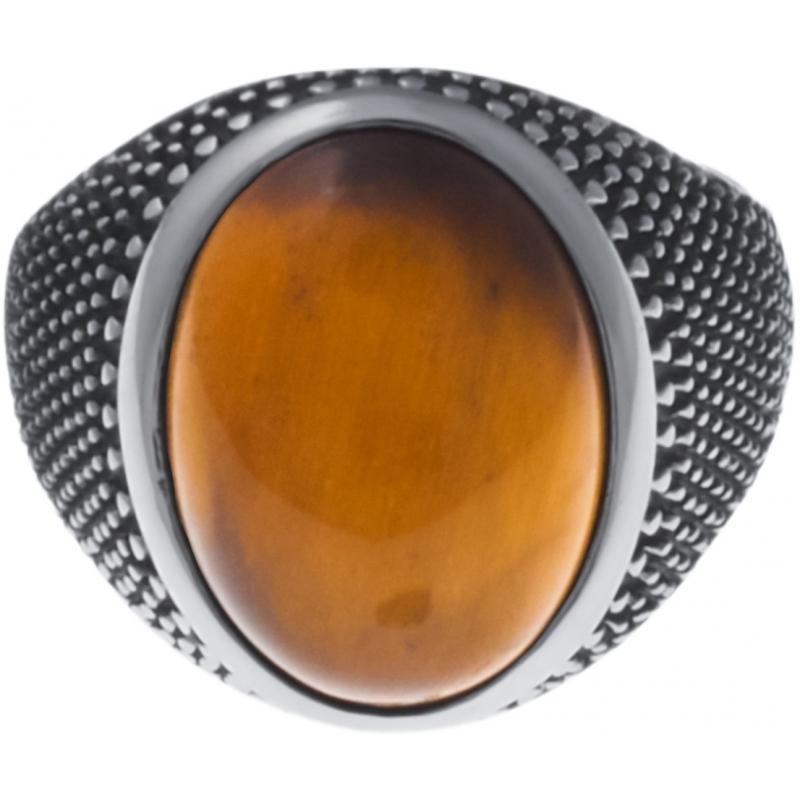 Bague cheap homme pierre