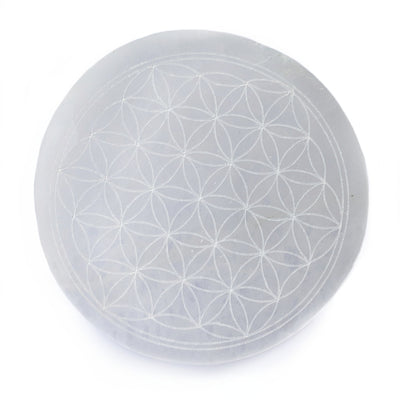 fleur de vie sélenite