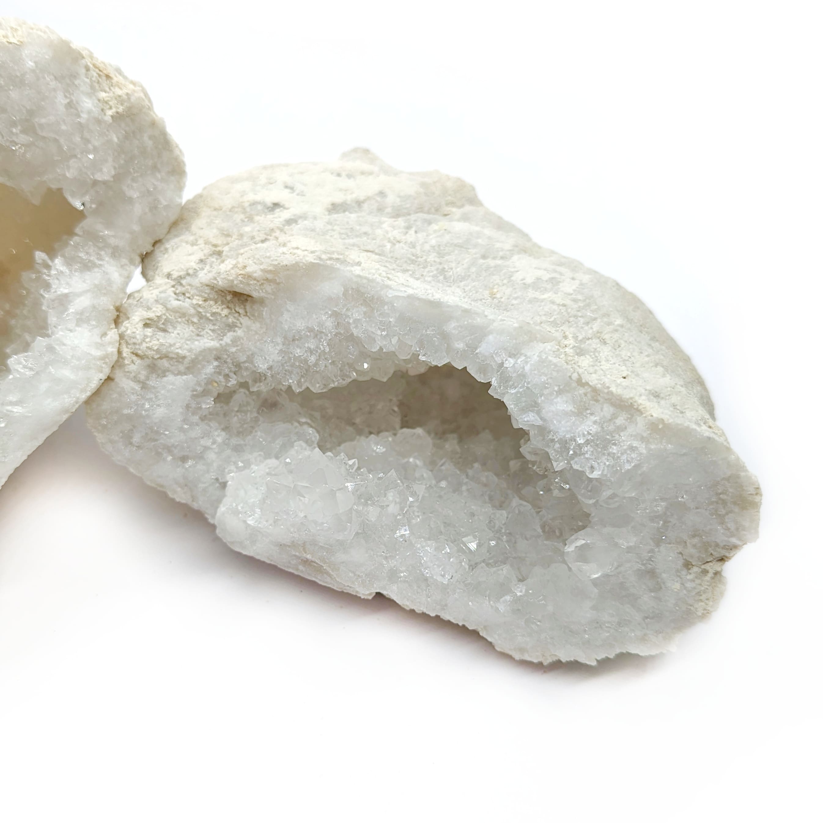 cristal de roche géode entiere