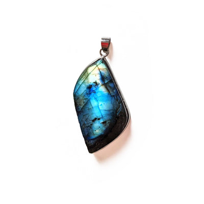 pendentif labradorite en argent