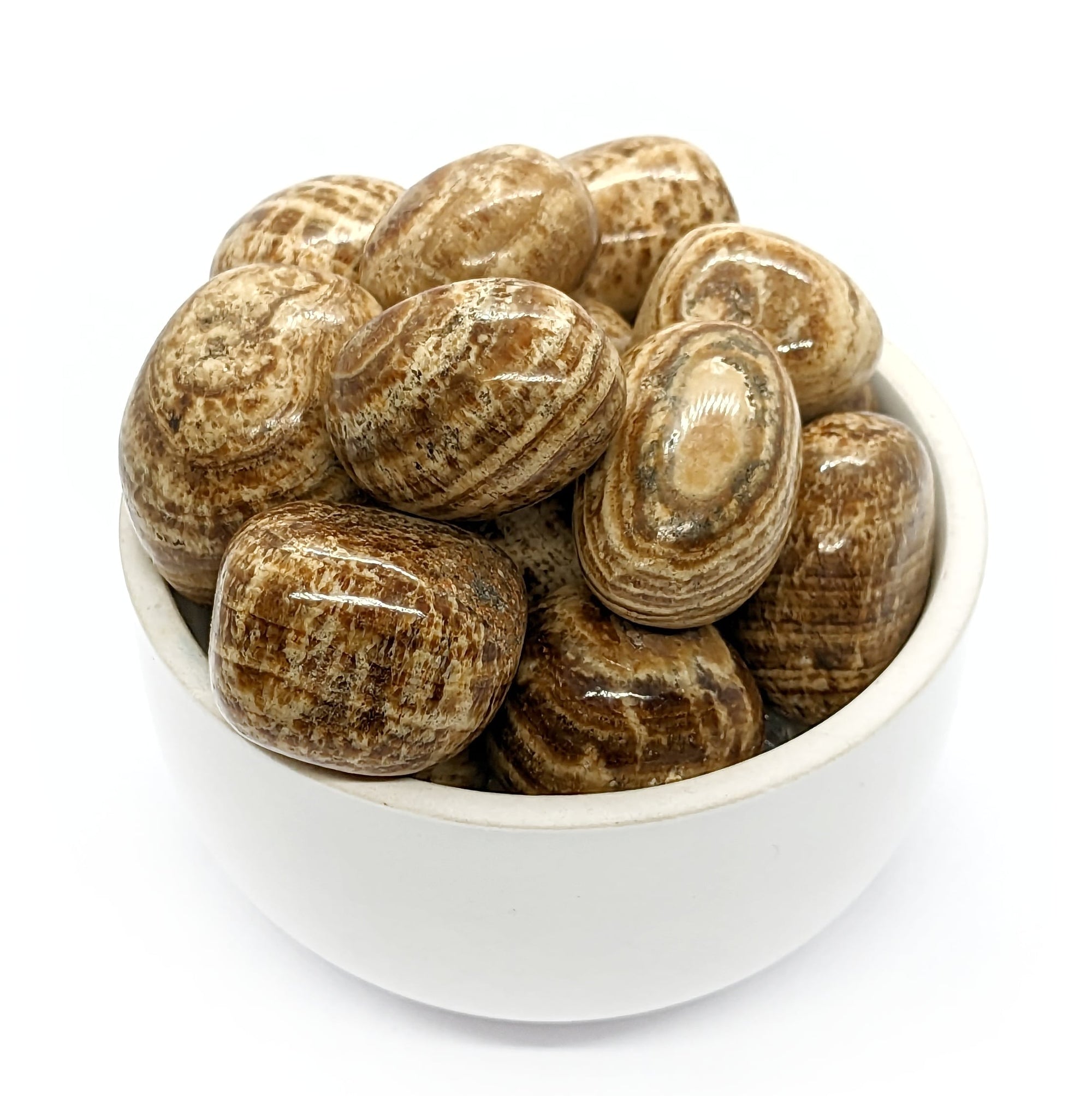 Bijoux et pierres en aragonite