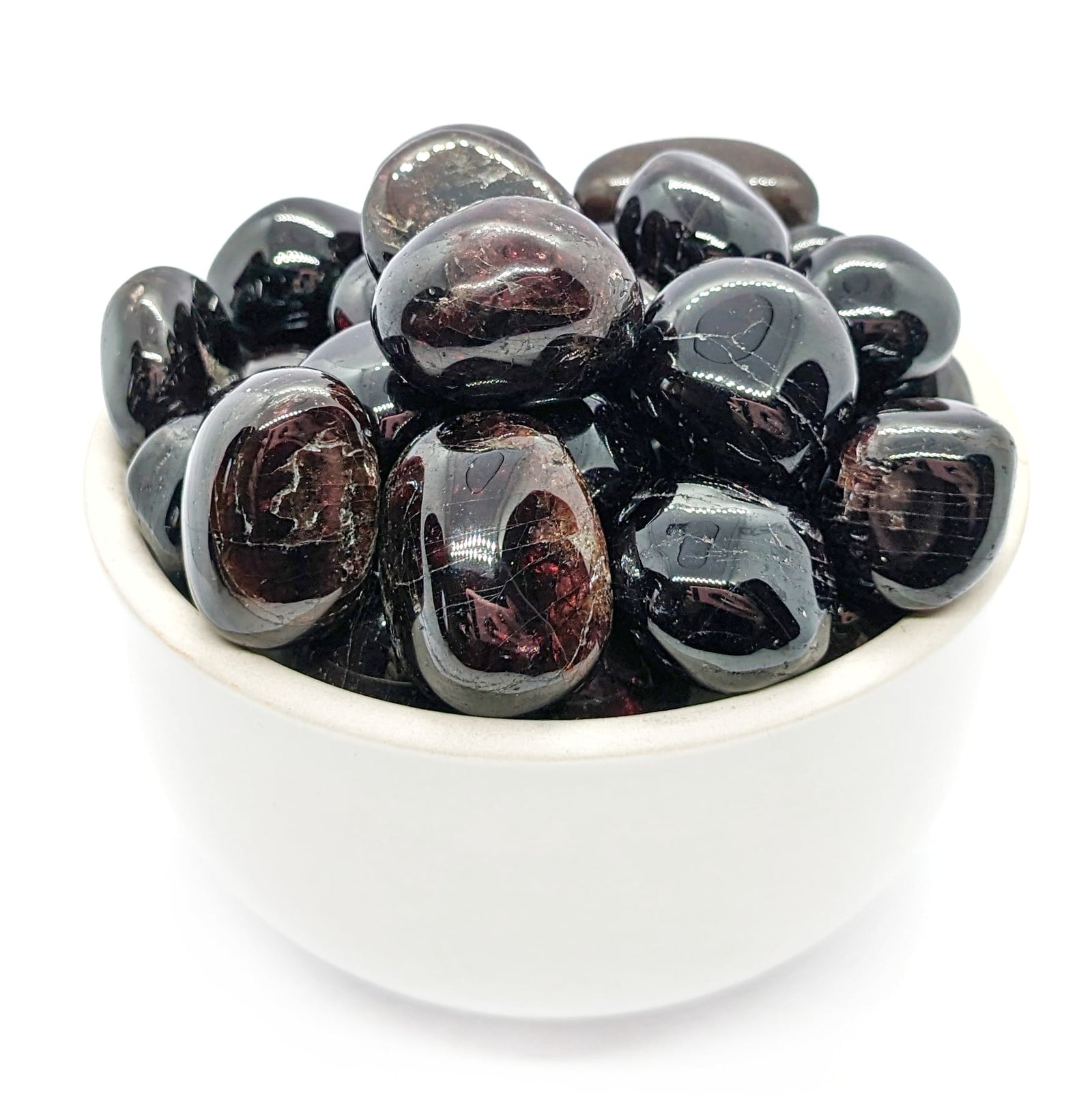 Bijoux et pierres en grenat