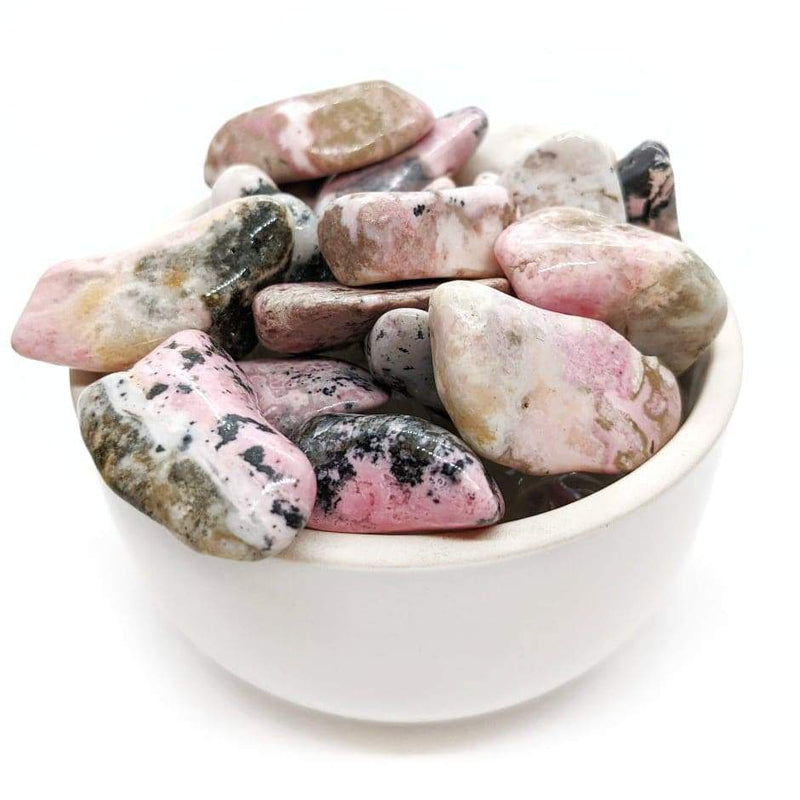 Bijoux et pierres en Rhodochrosite