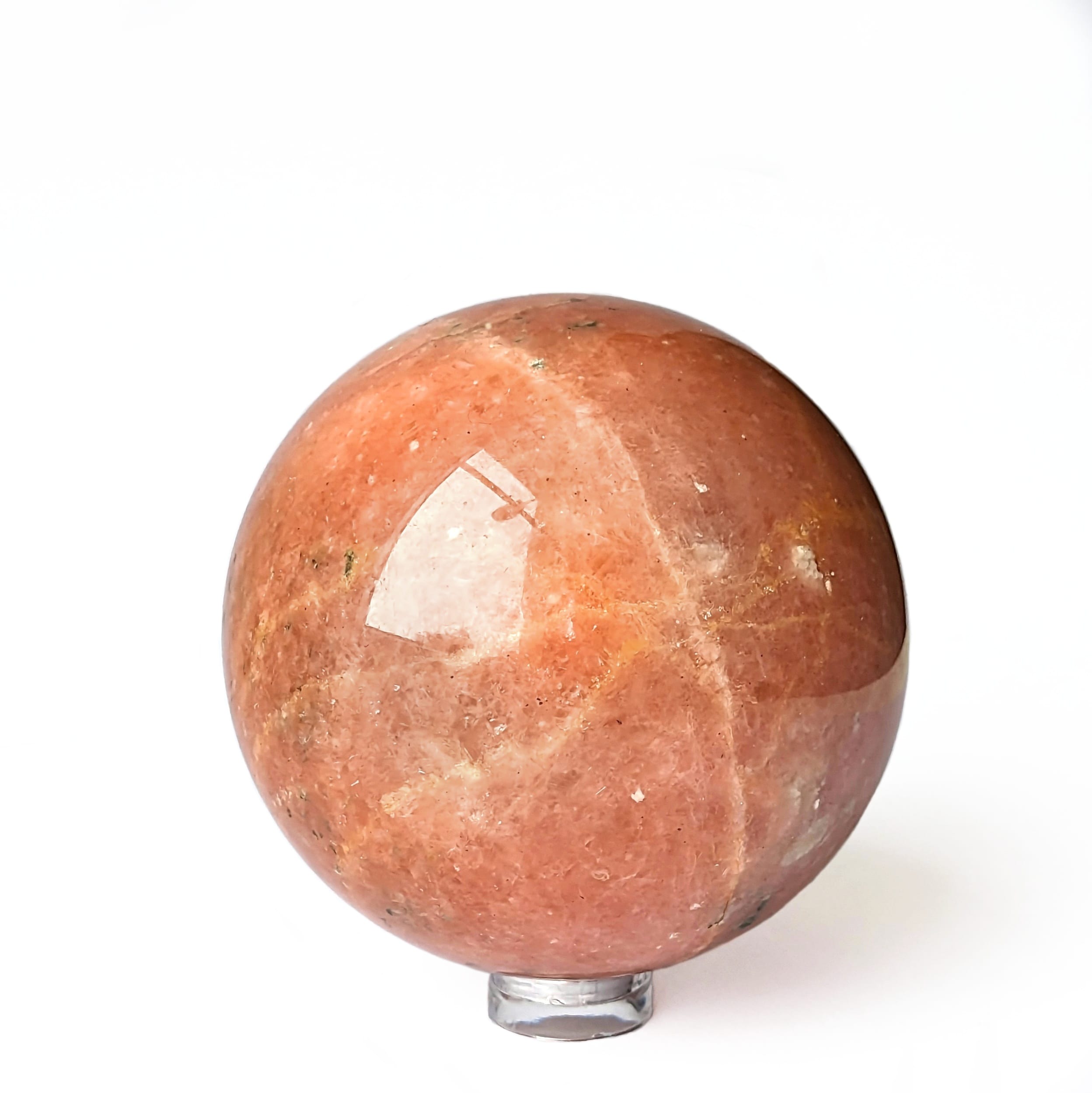 sphère calcite orange