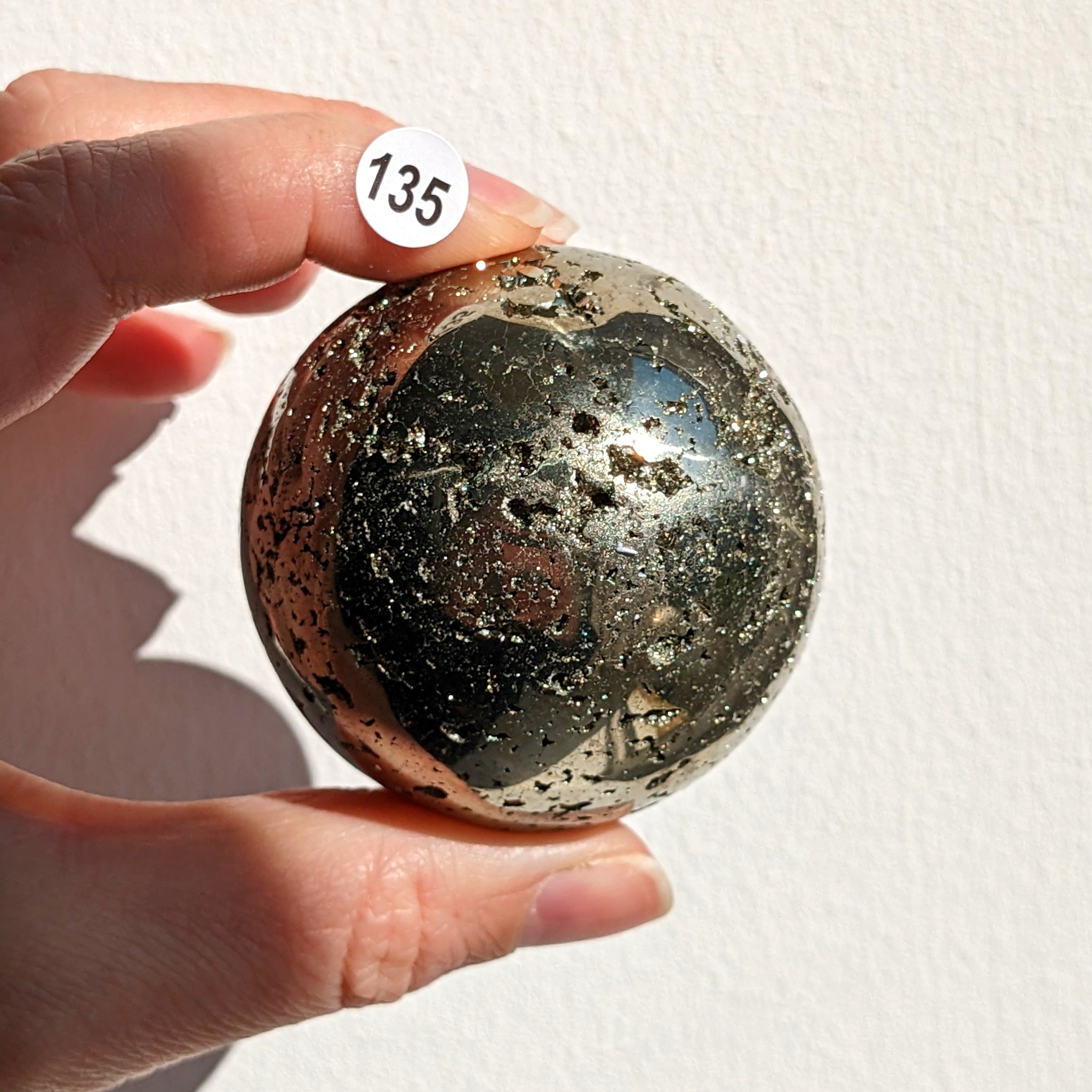 pyrite en sphere
